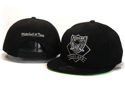 Oakland Raiders New Type Snapback Hat YS 6R12